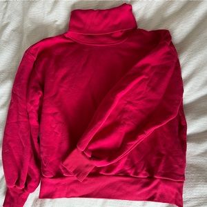 GAP | Balloon Sleeve Vintage Soft Turtleneck Sweatshirt